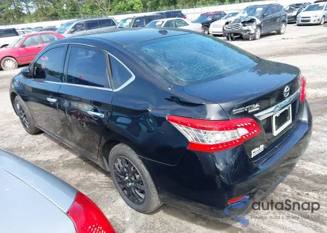 2015 Nissan Sentra Sv из США, поврежденный, VIN 3N1AB7AP1FL642244